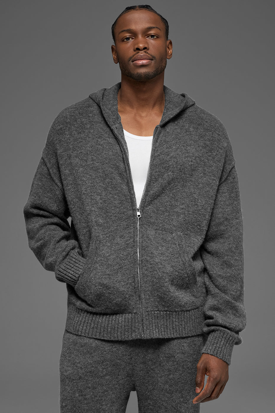 Wool Cashmere New Class Full Zip Hoodie