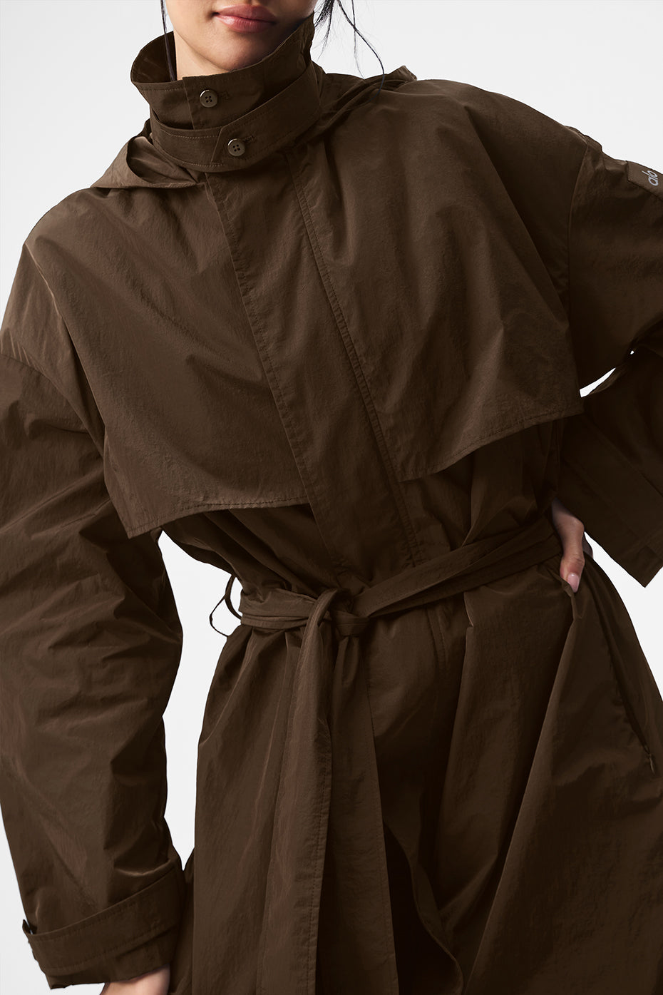Trench-Coat Plissé On The Move