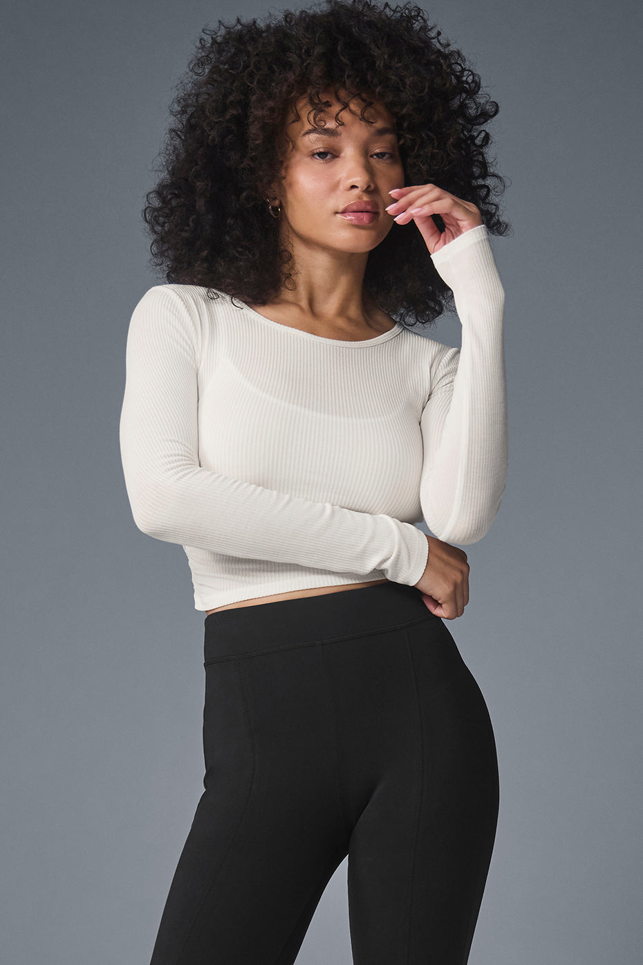 Haut Manches Longues Gather