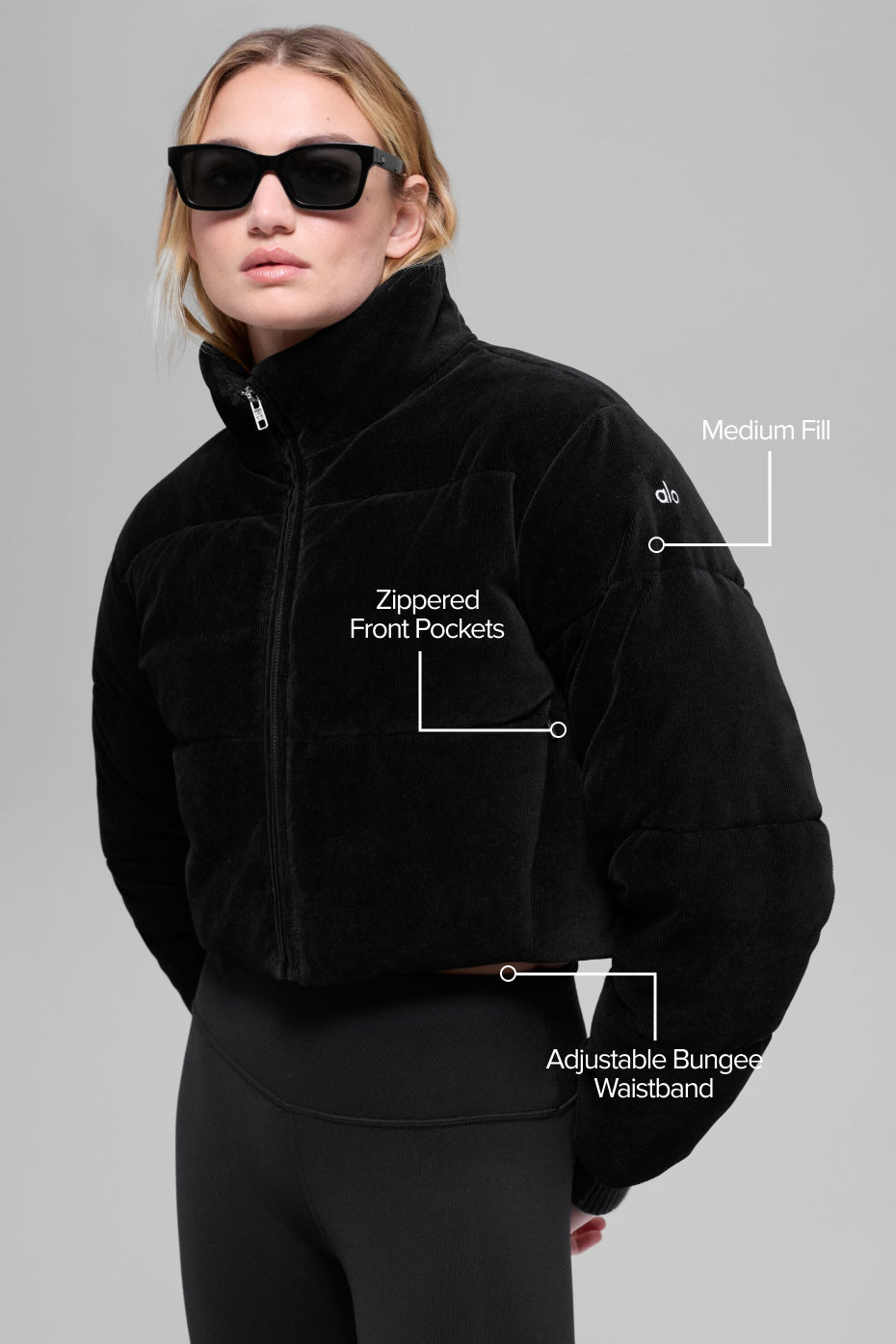 Micro Corduroy Dreamy Puffer