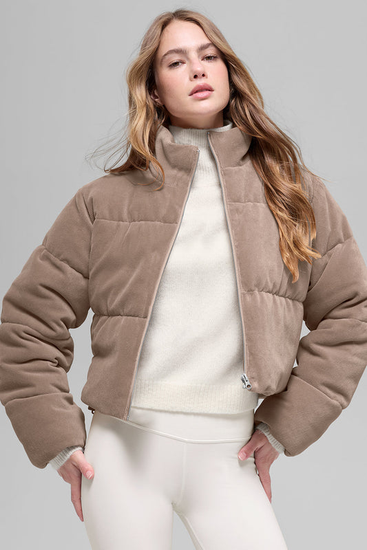 Micro Corduroy Dreamy Puffer