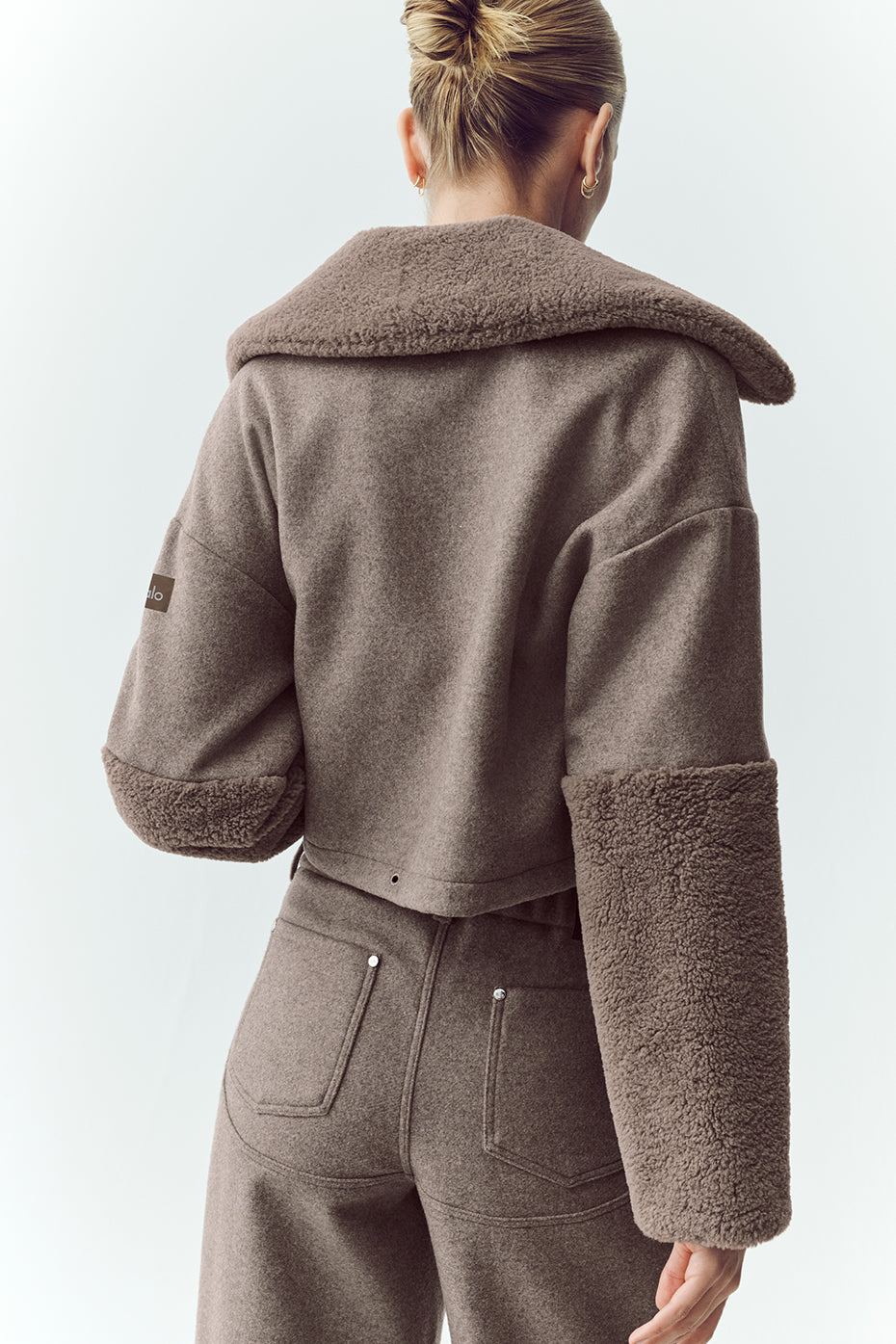Veste Bomber En Laine Mélangée Nightfall