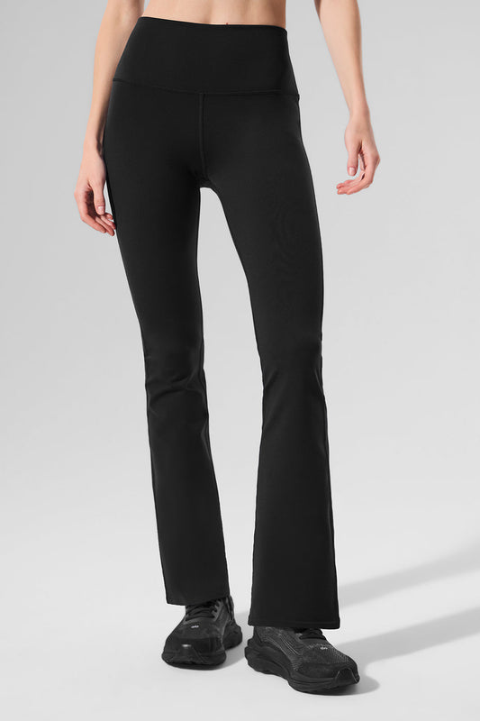 Airbrush Legging bootcut taille haute (court)