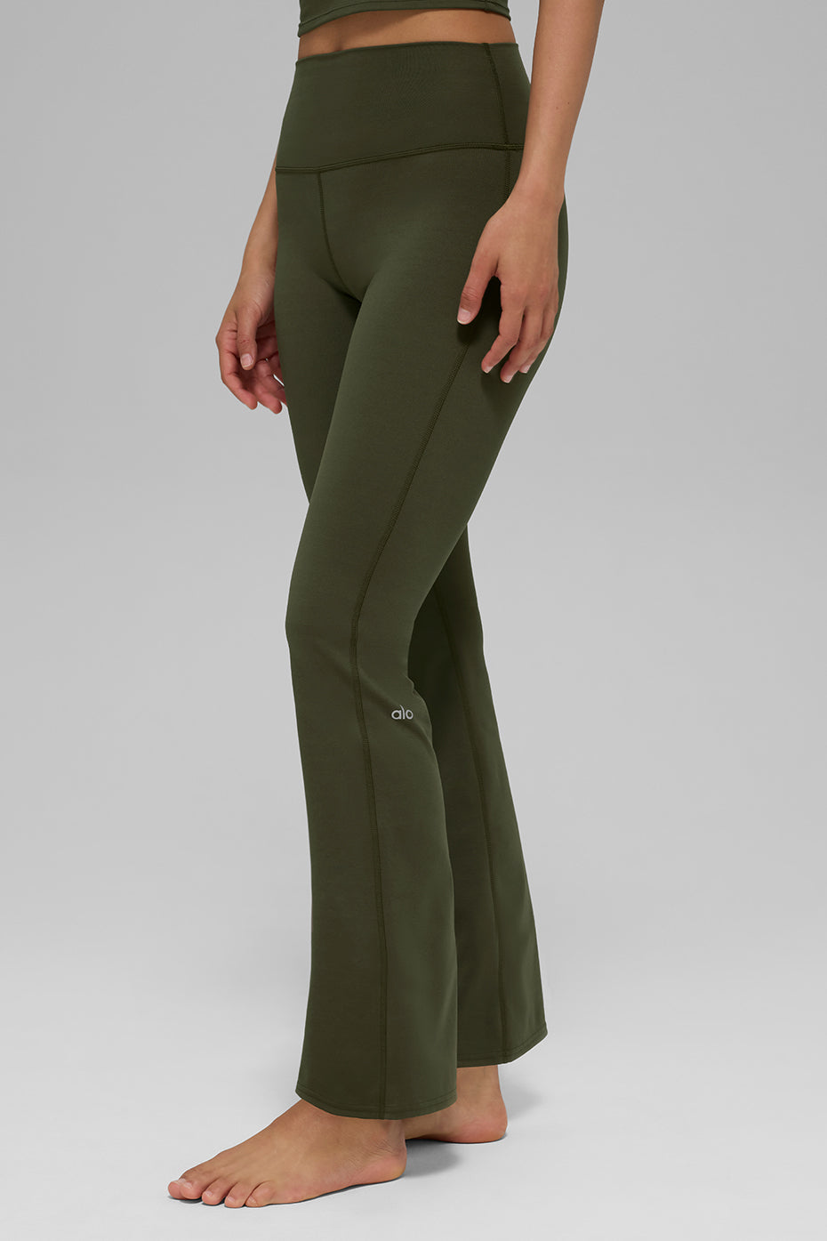ALO Legging bootcut taille haute Softsculpt (court)
