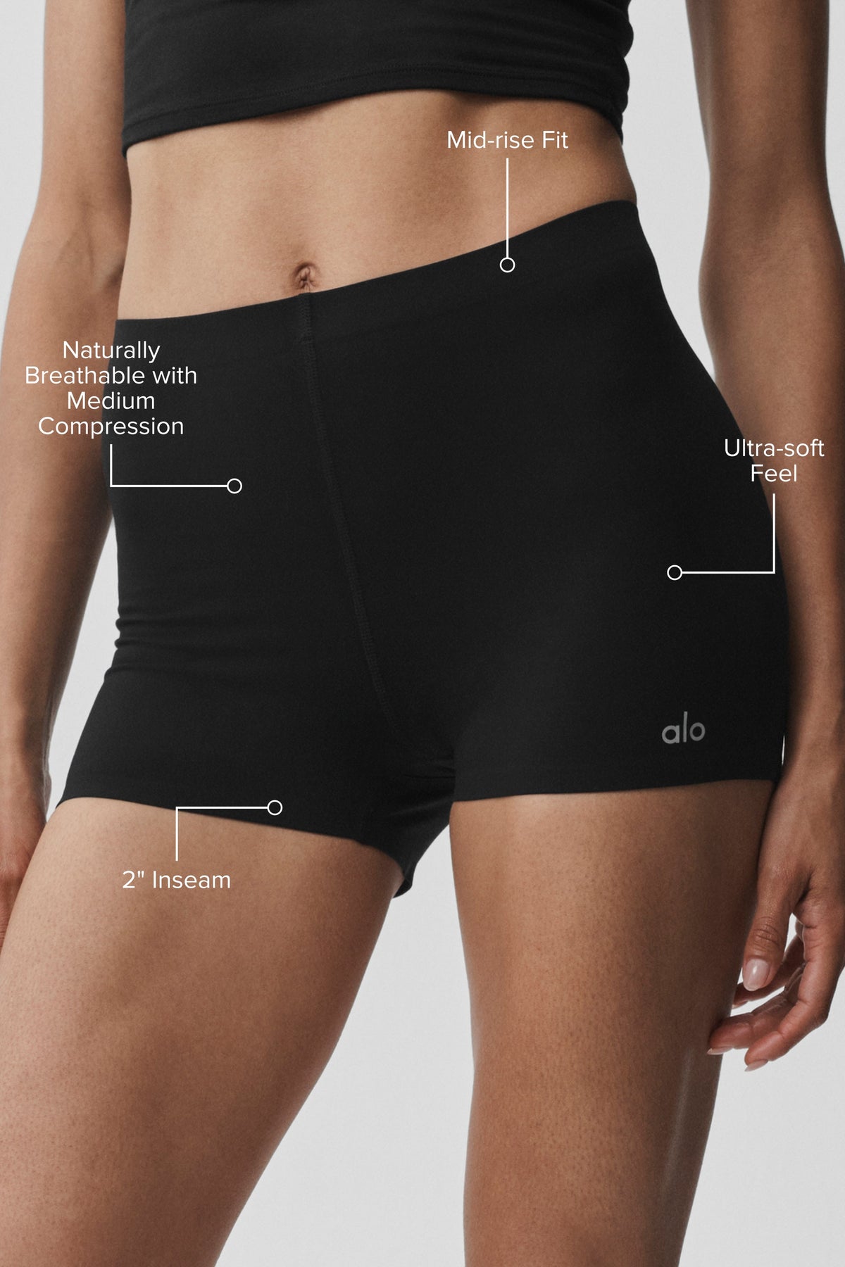 2" ALO Softsculpt Mid-Rise Short
