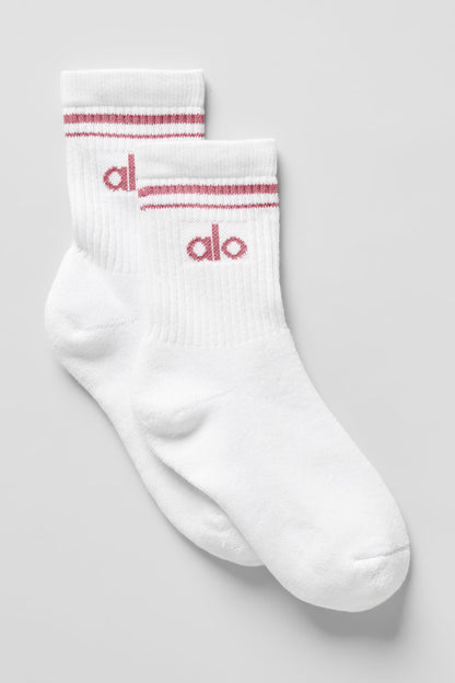 Unisex Half-Crew Throwback Sock