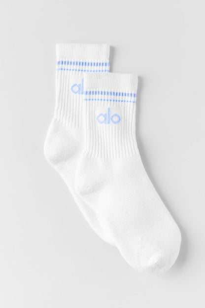 Unisex Half-Crew Throwback Sock