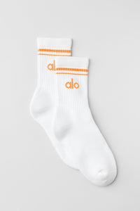 Unisex Half-Crew Throwback Sock