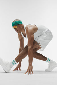 Unisex Half-Crew Throwback Sock