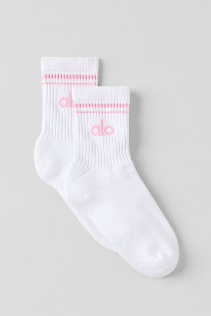 Unisex Half-Crew Throwback Sock