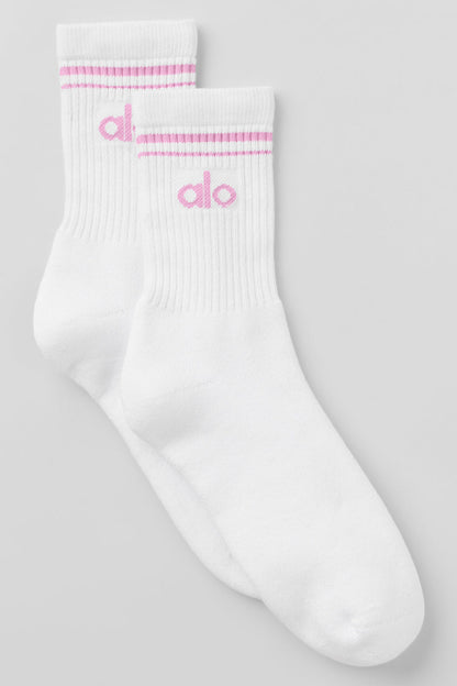 Unisex Half-Crew Throwback Sock