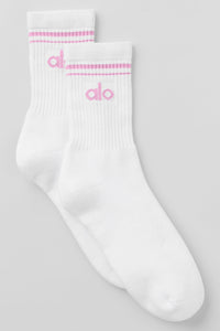 Unisex Half-Crew Throwback Sock