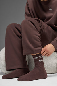 Unisex Half-Crew Throwback Sock
