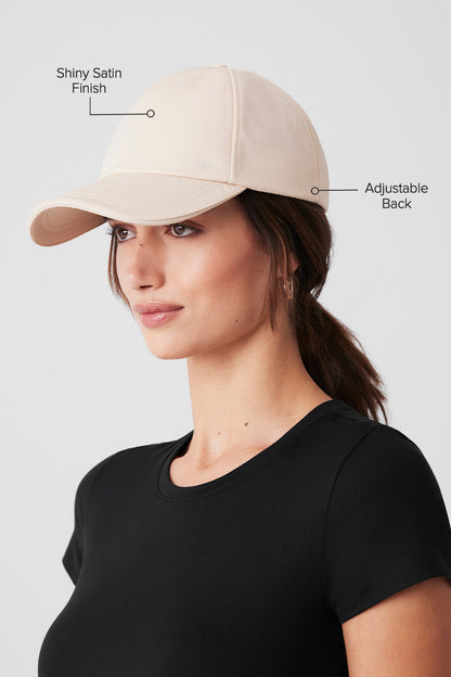 Satin Off-Duty Cap