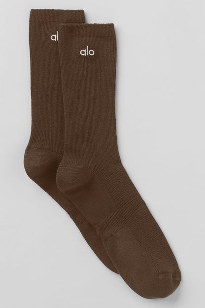 Unisex Half-Crew Understated Sock