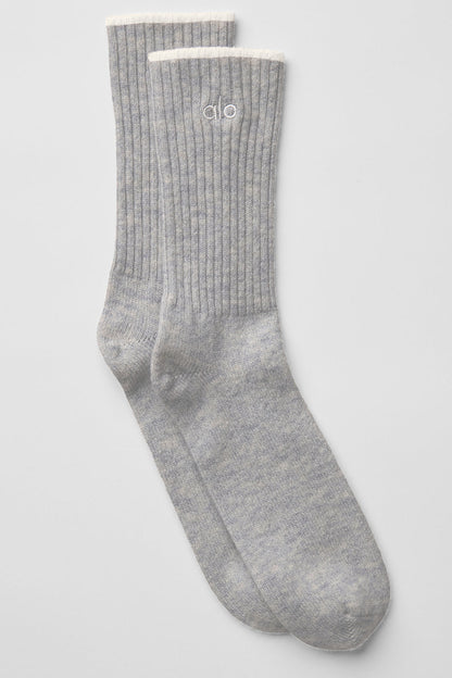 Chaussettes Unisexes En Laine Et Cachemire Light Frosted
