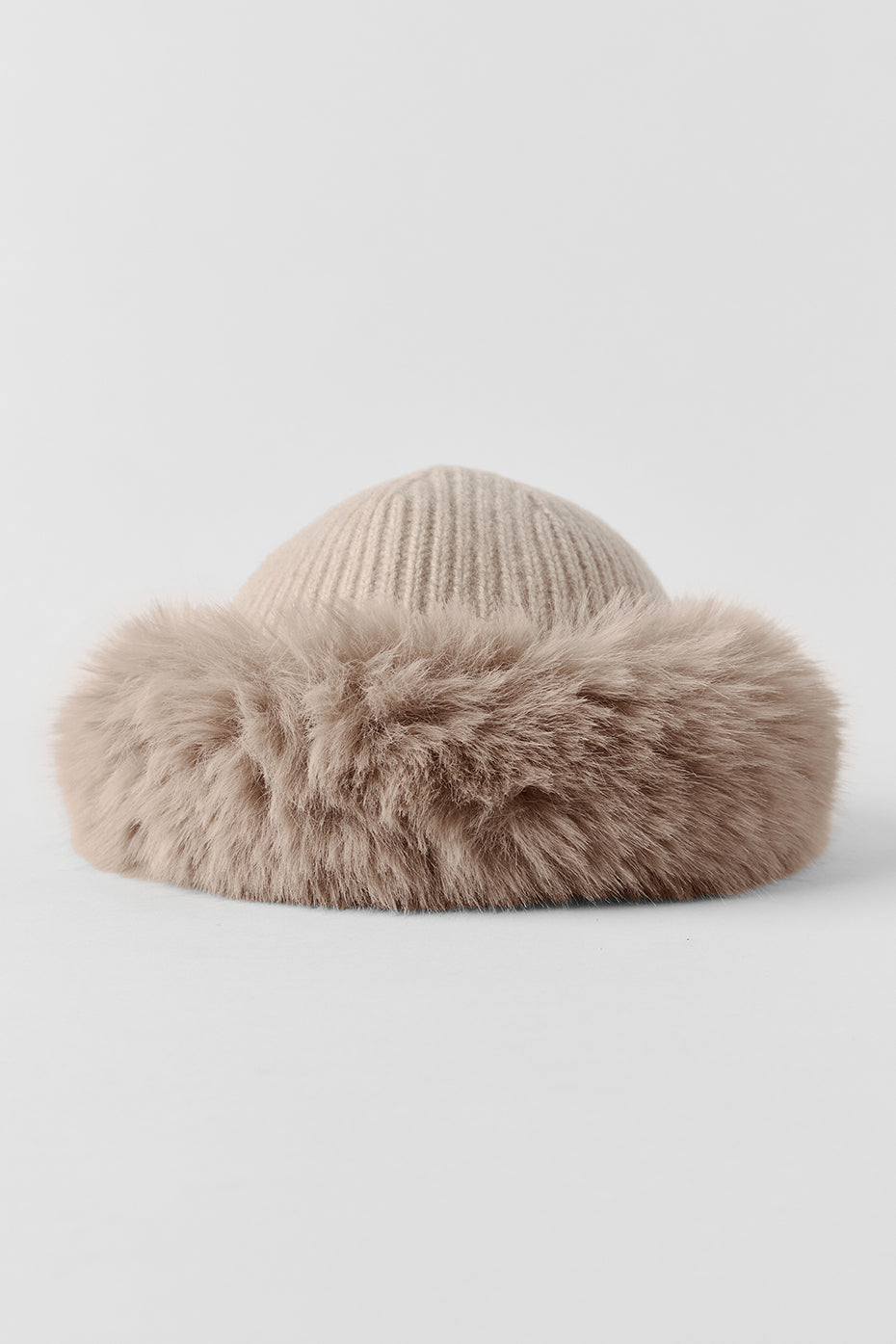 Bonnet En Cachemire Et Fausse Fourrure Courchevel