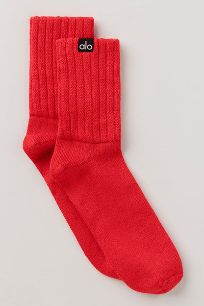 Chaussettes Mi-Hautes Unisexes Scrunch