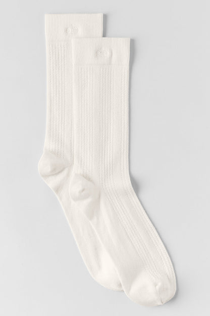 Chaussettes En Maille Cachemire