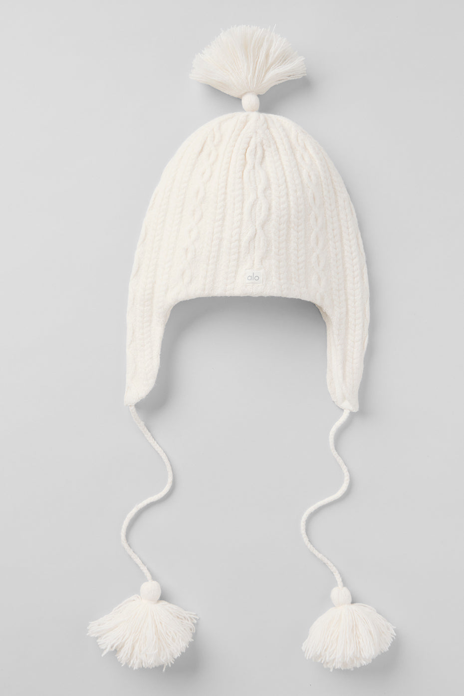 Bonnet Cache-Oreilles En Maille Torsadée Winter Bliss