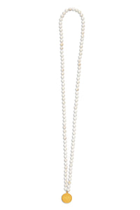 Collier Mala Turquoise Blanche
