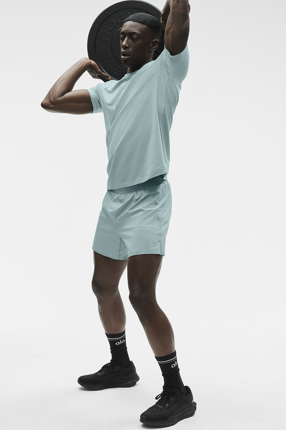 Haut Manches Courtes À Col Ras-Du-Cou ALO Vapor