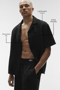 Chemise Manches Courtes Linen Days