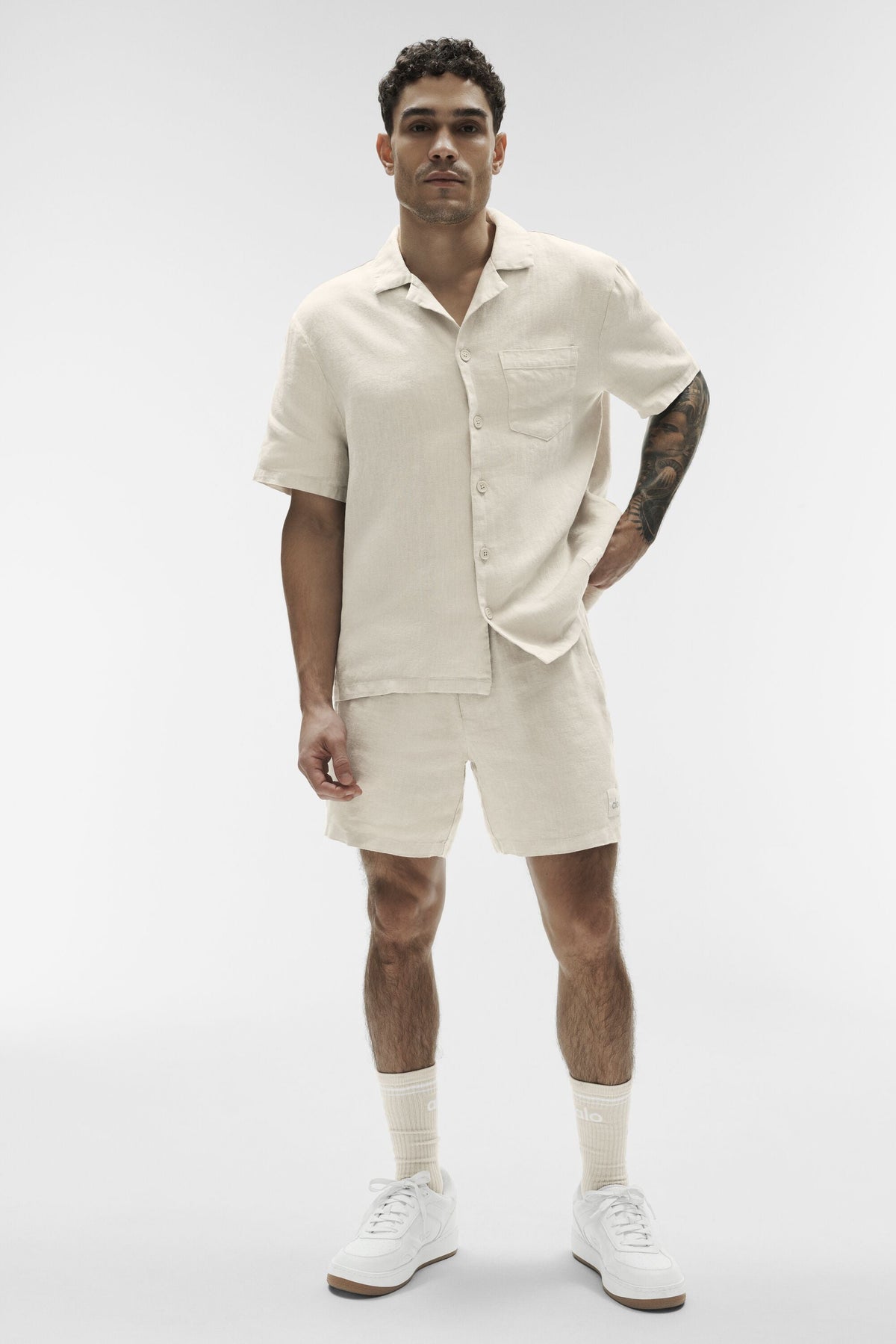Chemise Manches Courtes Linen Days