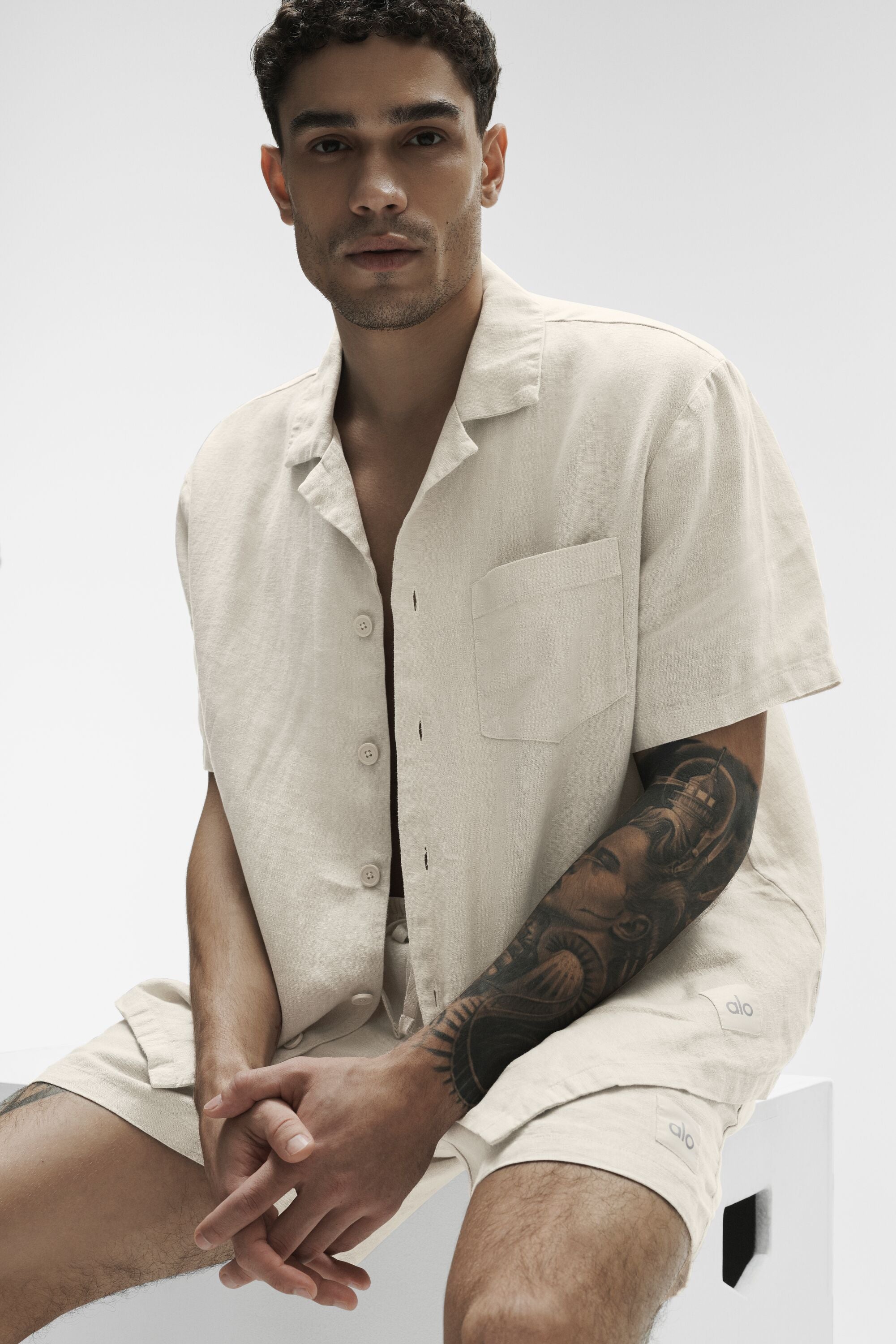 Chemise Manches Courtes Linen Days