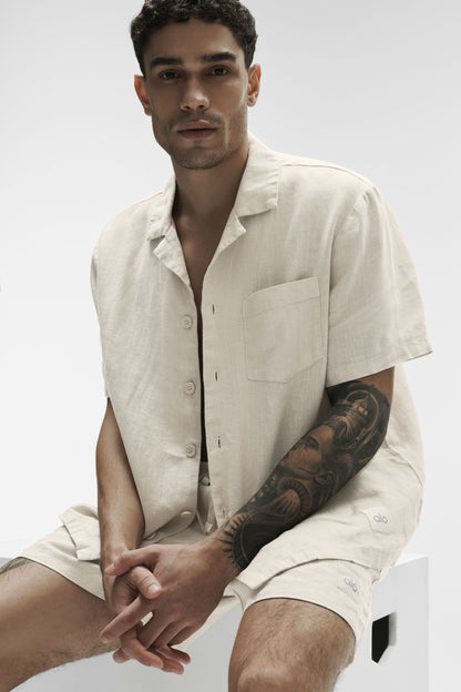Chemise Manches Courtes Linen Days
