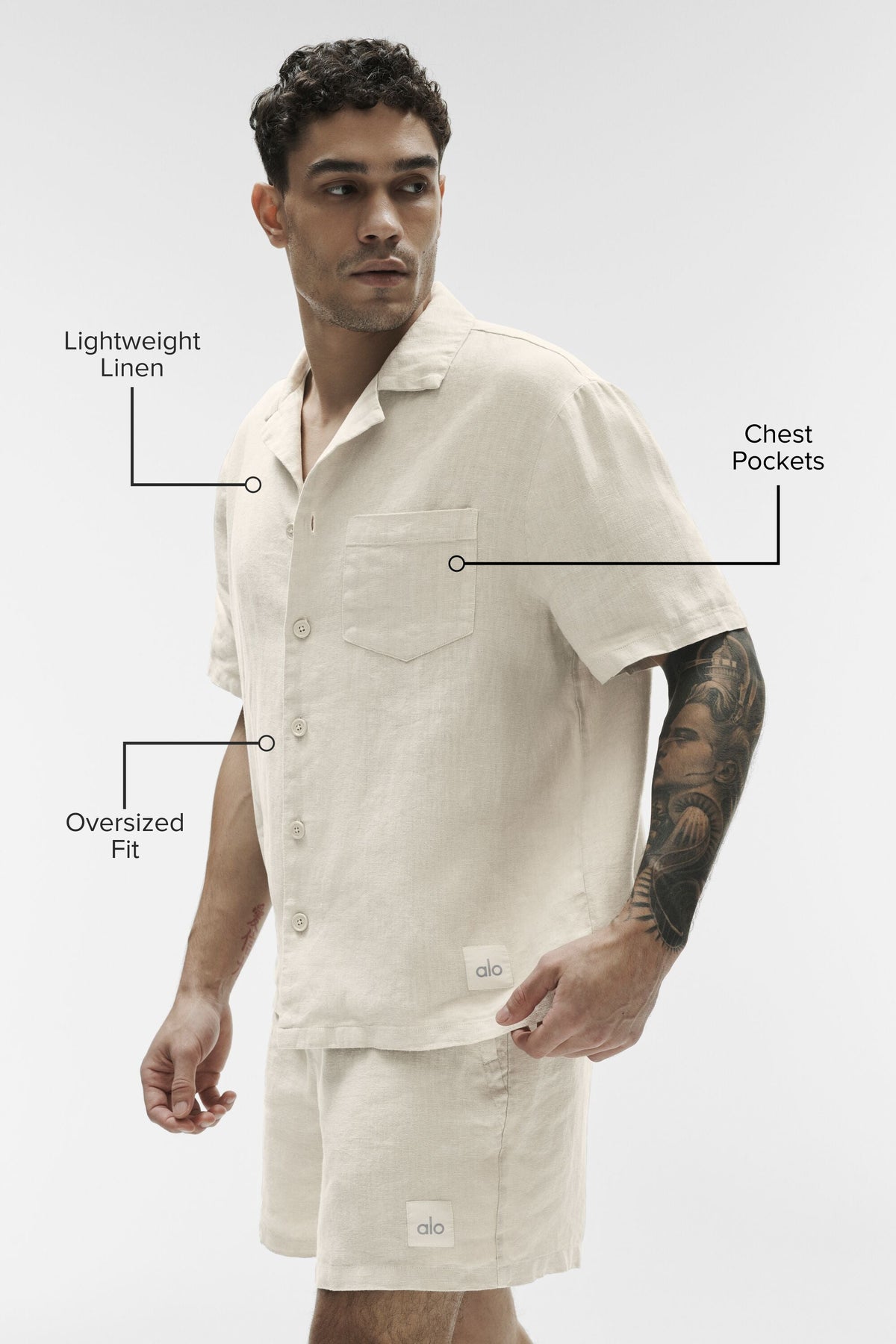 Chemise Manches Courtes Linen Days