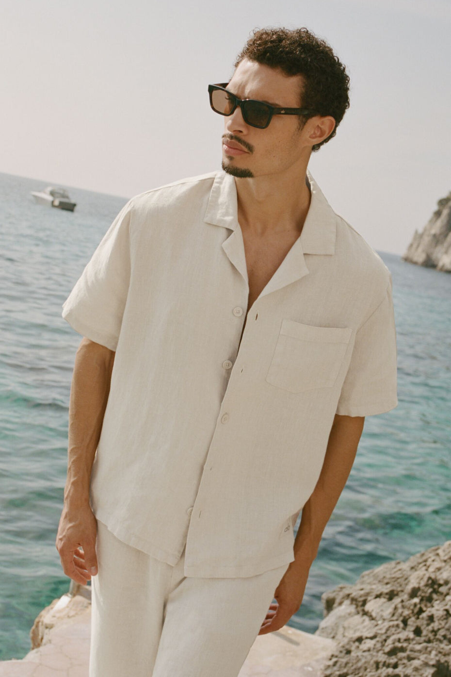 Chemise Manches Courtes Linen Days
