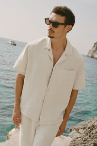 Chemise Manches Courtes Linen Days