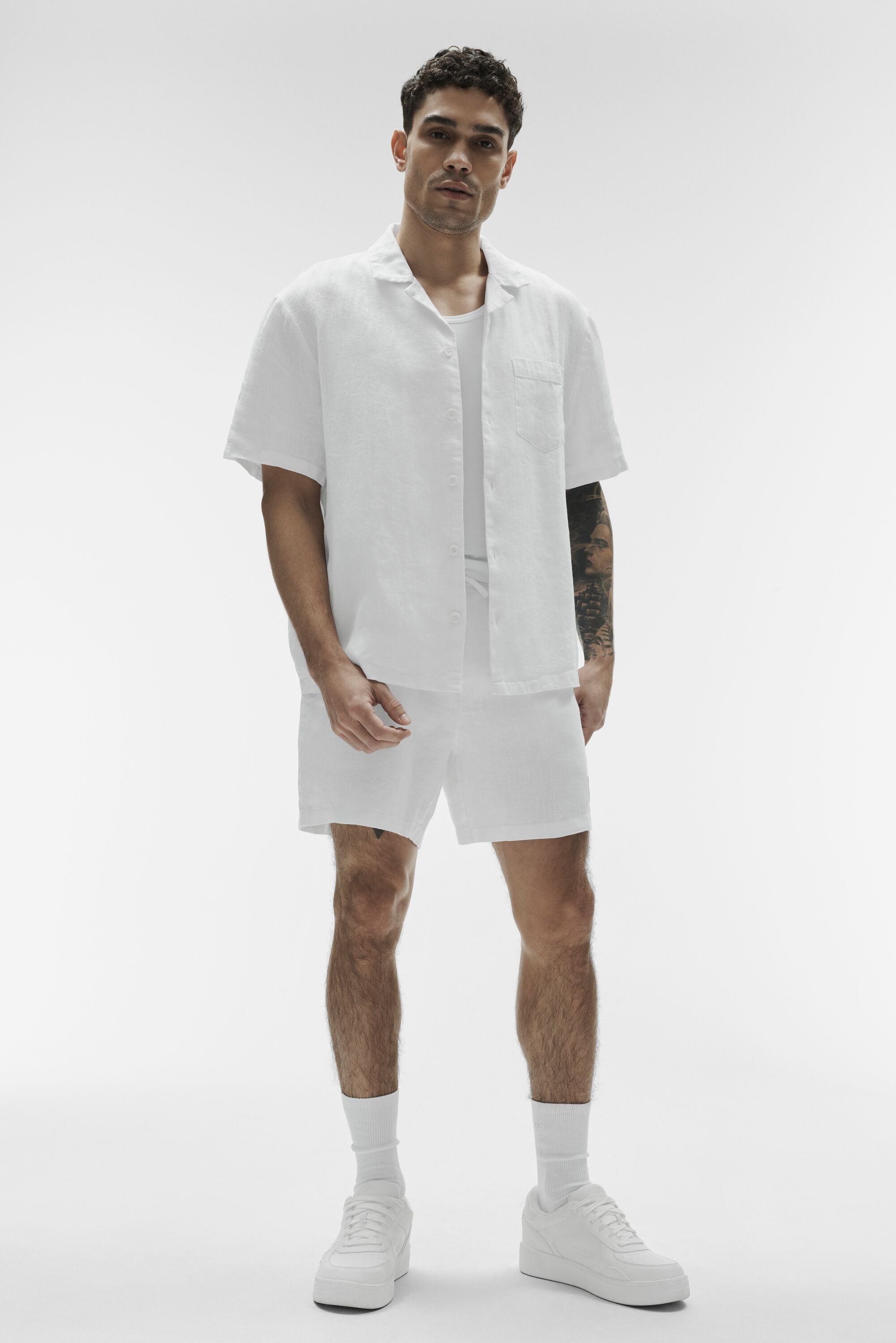 Chemise Manches Courtes Linen Days