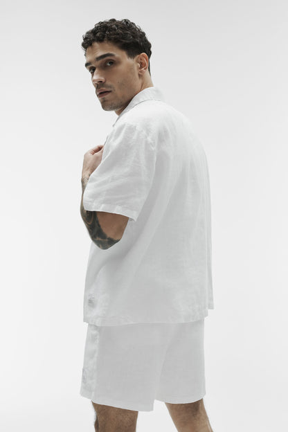 Chemise Manches Courtes Linen Days