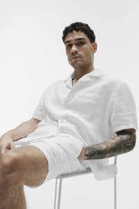 Chemise Manches Courtes Linen Days