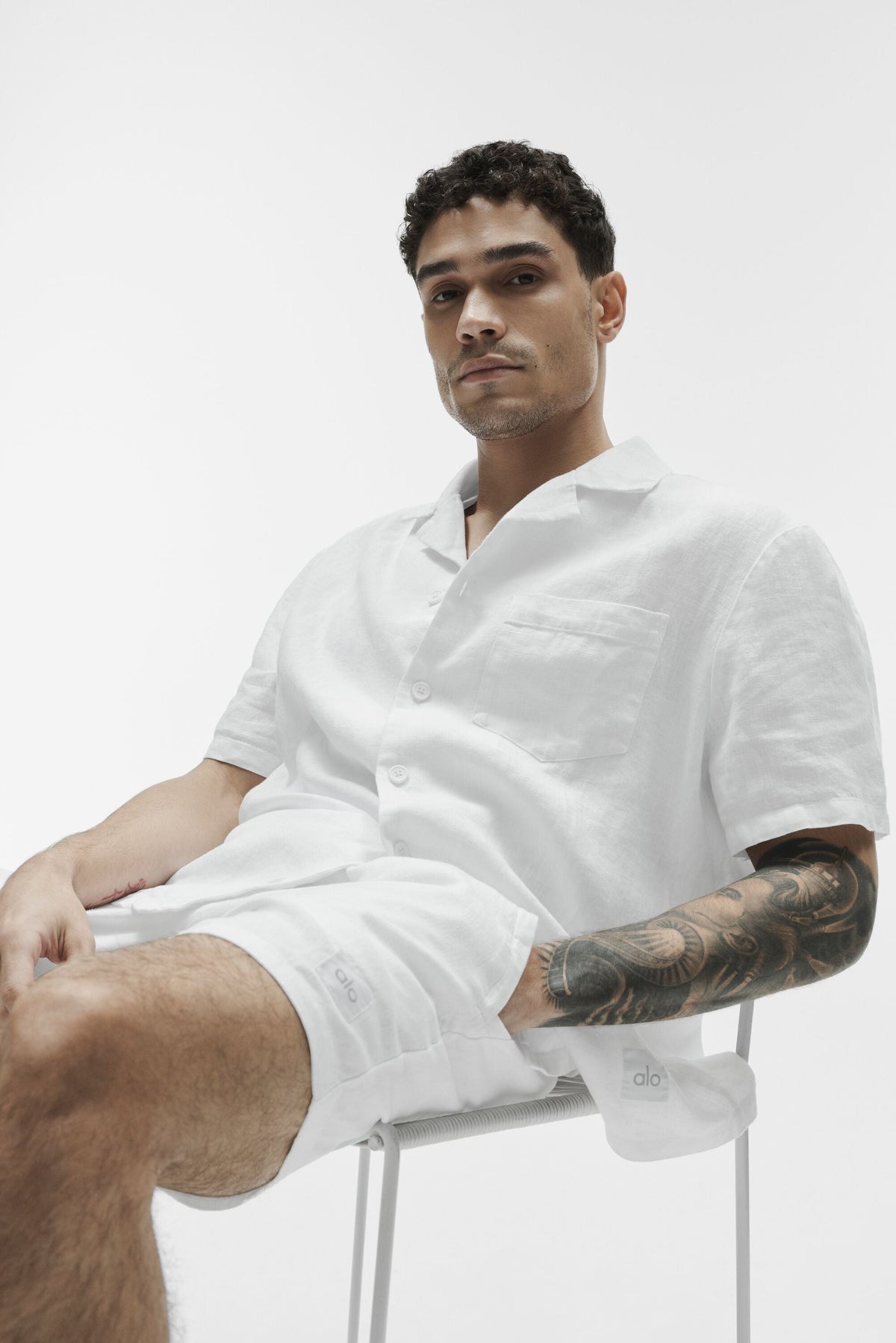 Chemise Manches Courtes Linen Days