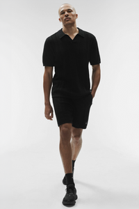 Polo Manches Courtes En Maille Coastline