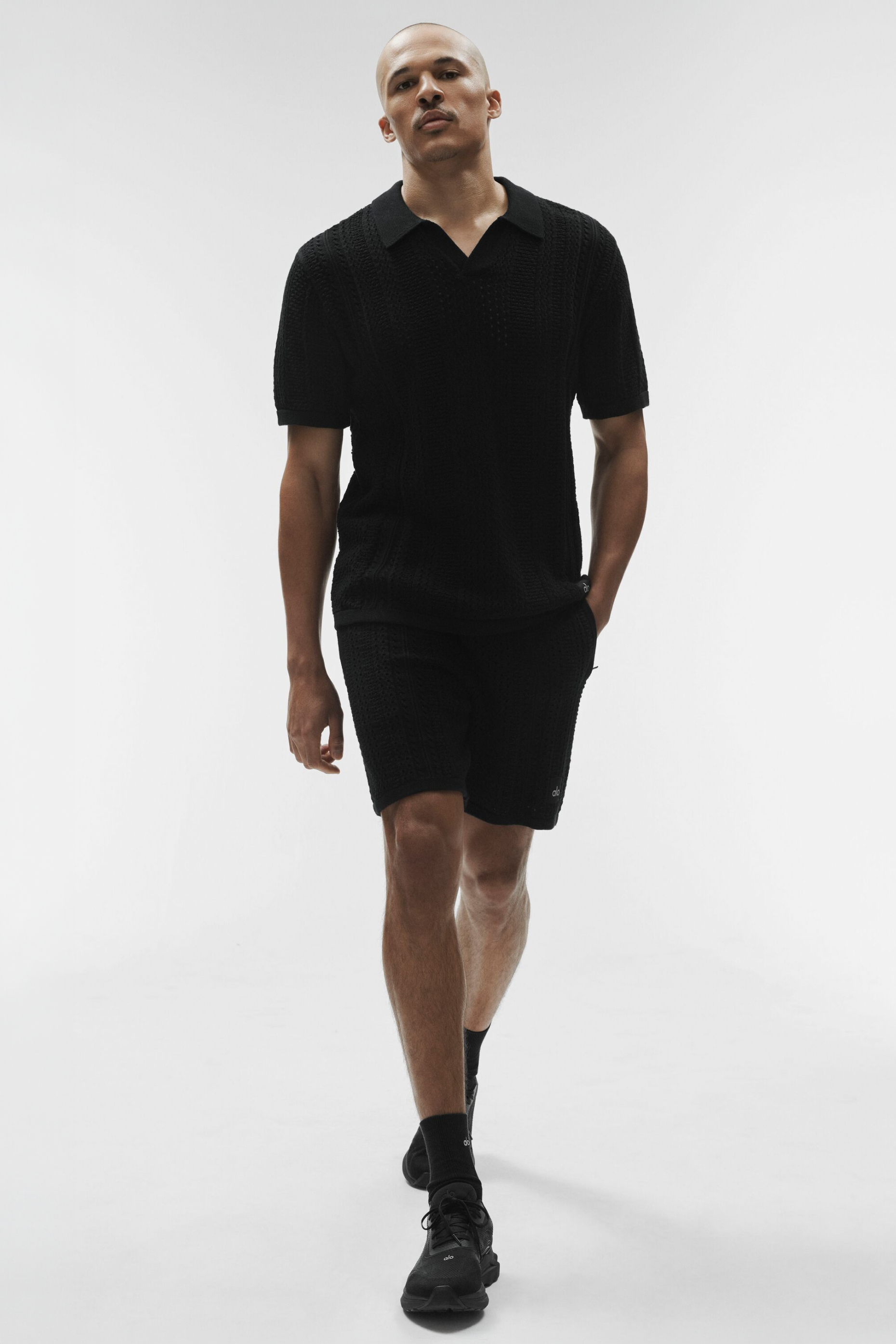 Coastline Knit Short Sleeve Polo