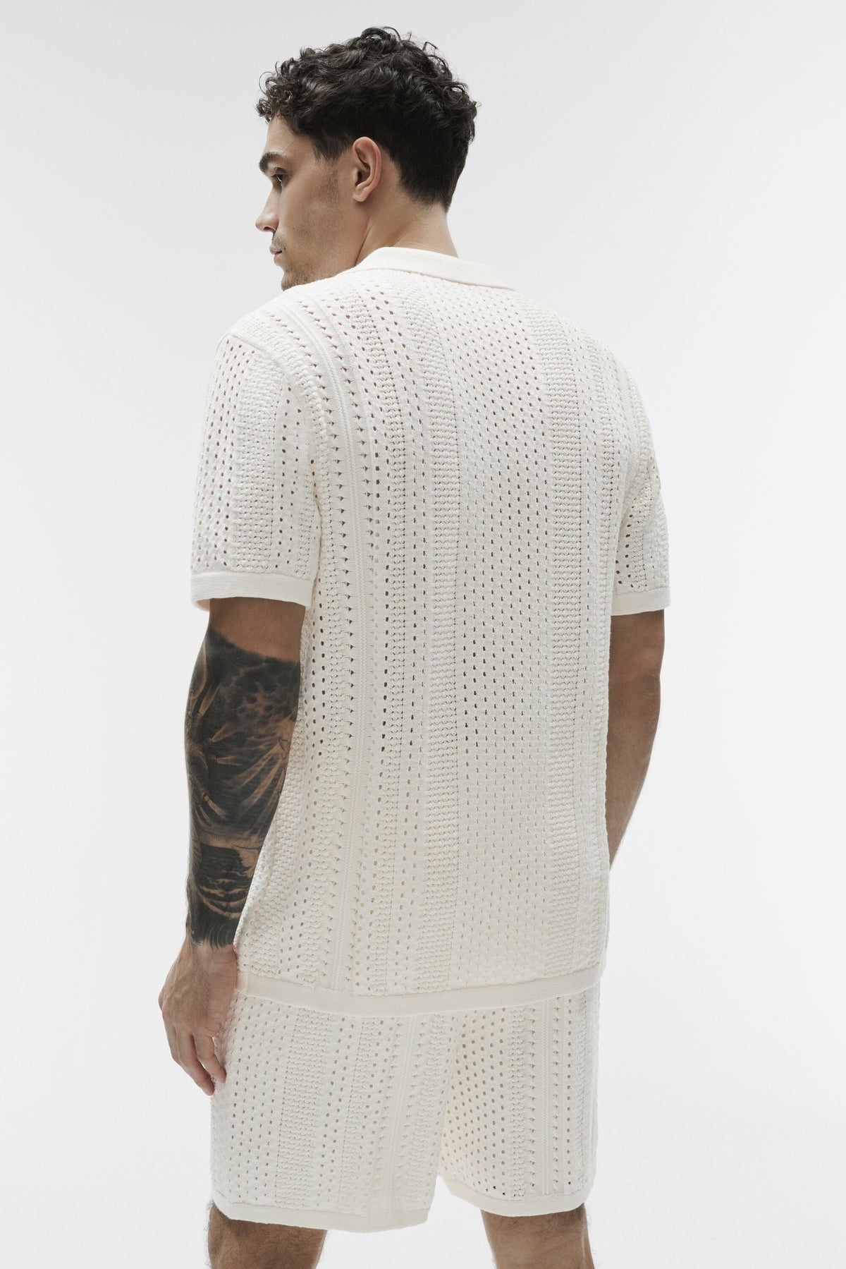 Polo Manches Courtes En Maille Coastline