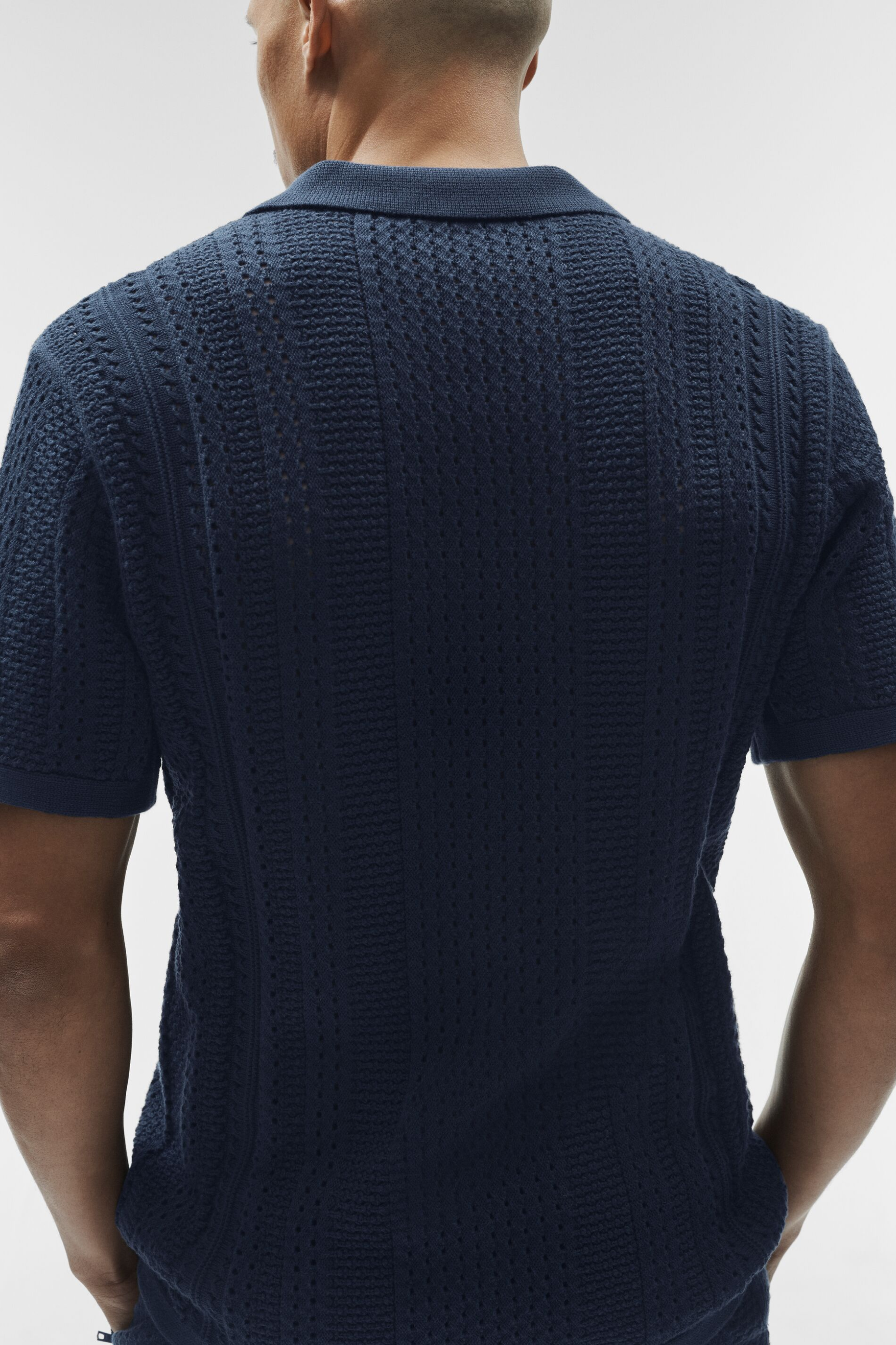 Polo Manches Courtes En Maille Coastline