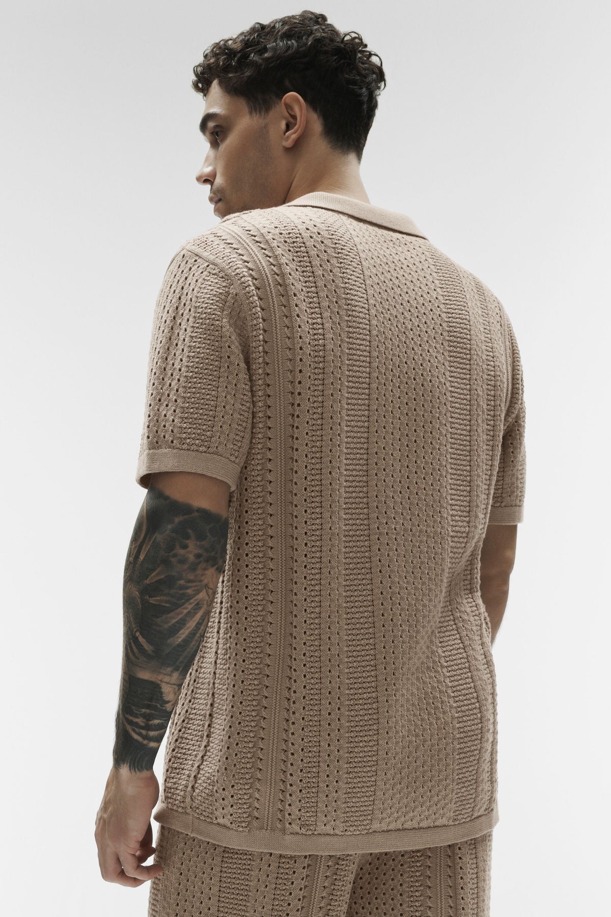 Polo Manches Courtes En Maille Coastline