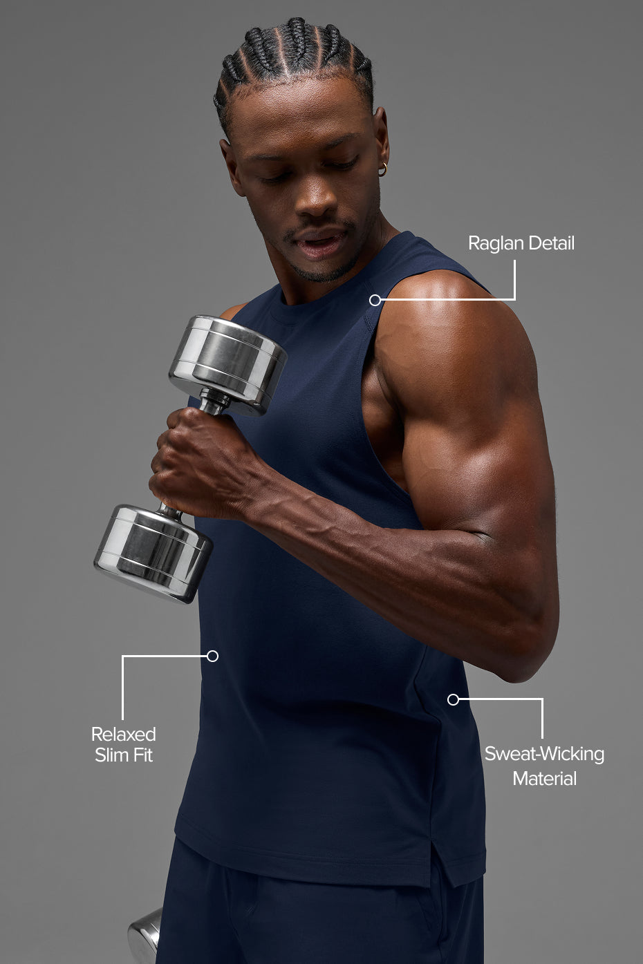 ALO Vapor Muscle Tank