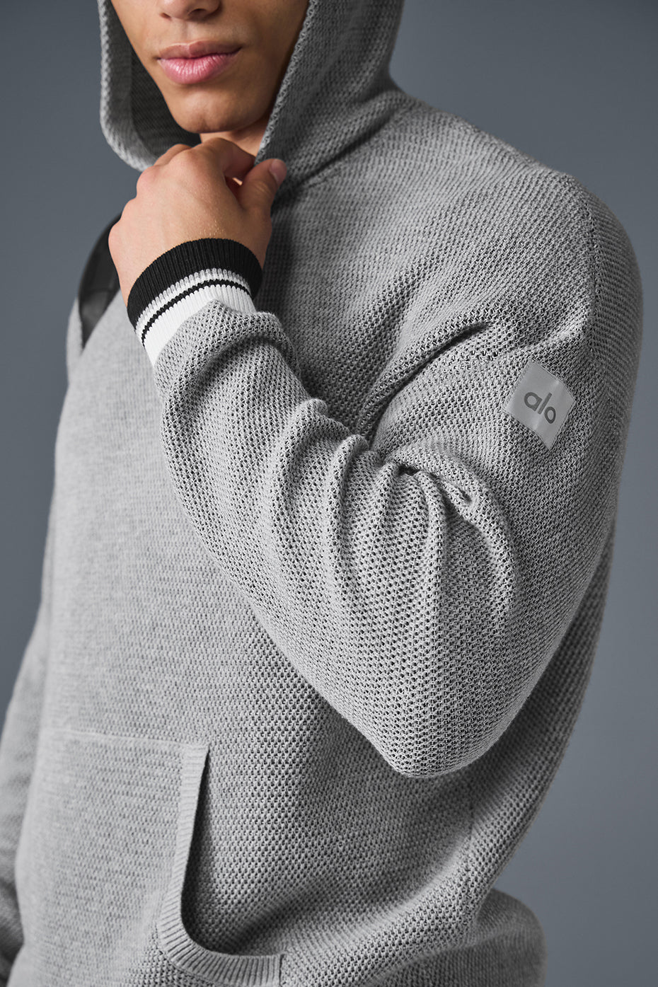 Sweat À Capuche En Maille Sports Club
