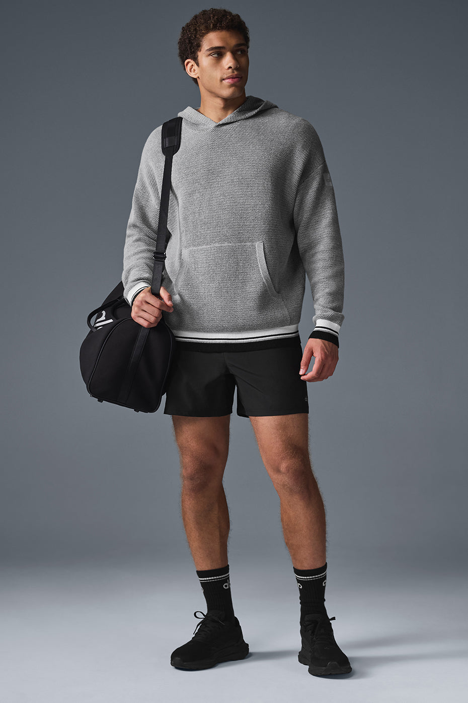 Sweat À Capuche En Maille Sports Club
