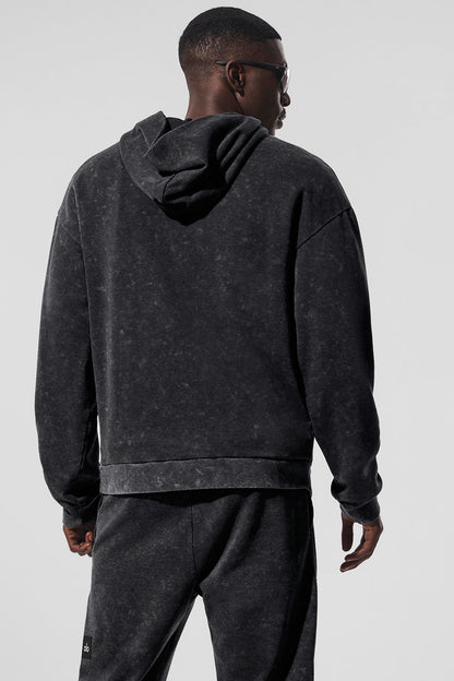 Sweat À Capuche Effet Délavé Chill Vintage