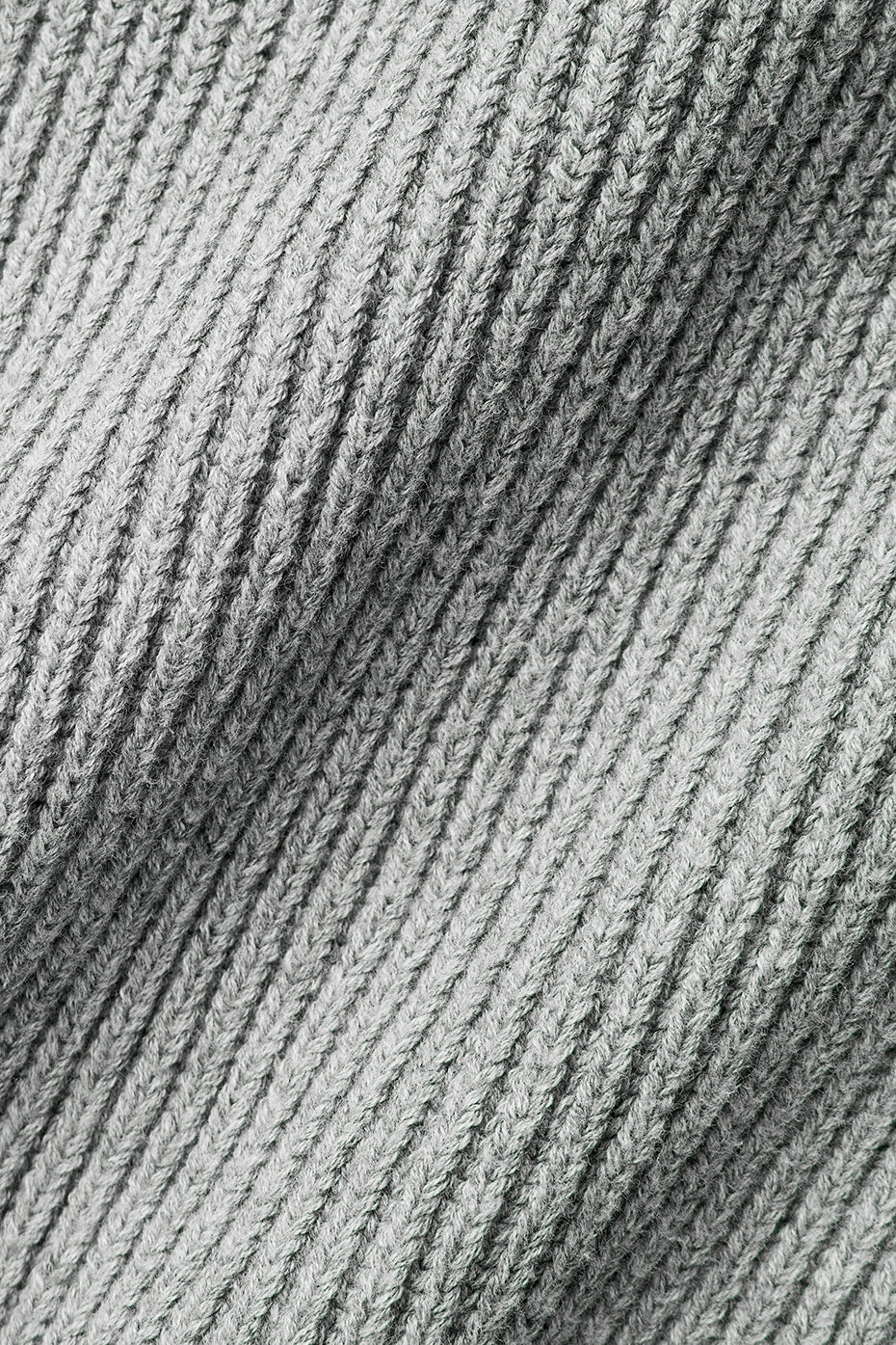 Sweat Col Ras-Du-Cou En Maille Côtelée Domain