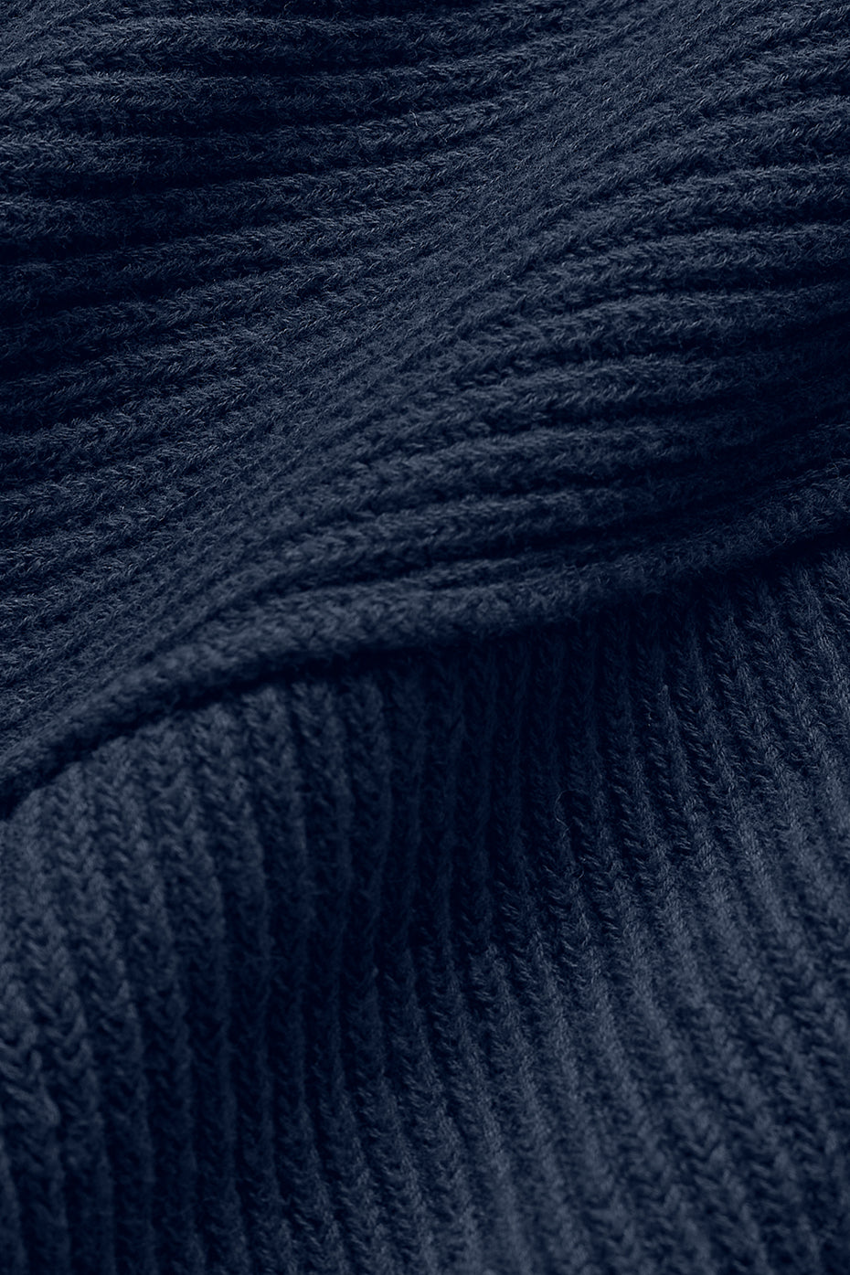 Pull Zippé 1/4 En Maille Côtelée Domain Shift