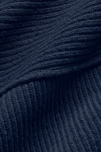 Pull Zippé 1/4 En Maille Côtelée Domain Shift