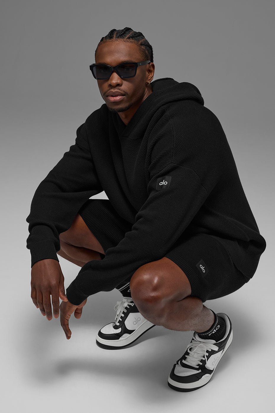 Sweat À Capuche En Maille Sports Club
